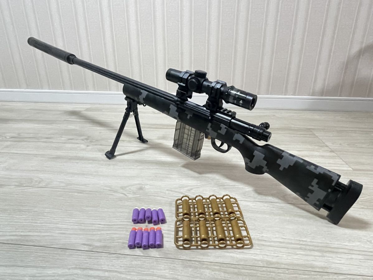 品質保証，低価 排莢式ナーフガンブローバックスポンジ弾 M24風(エアガン)｜売買されたオークション情報、yahooの商品情報をアーカイブ公開 - オークファン エアガン