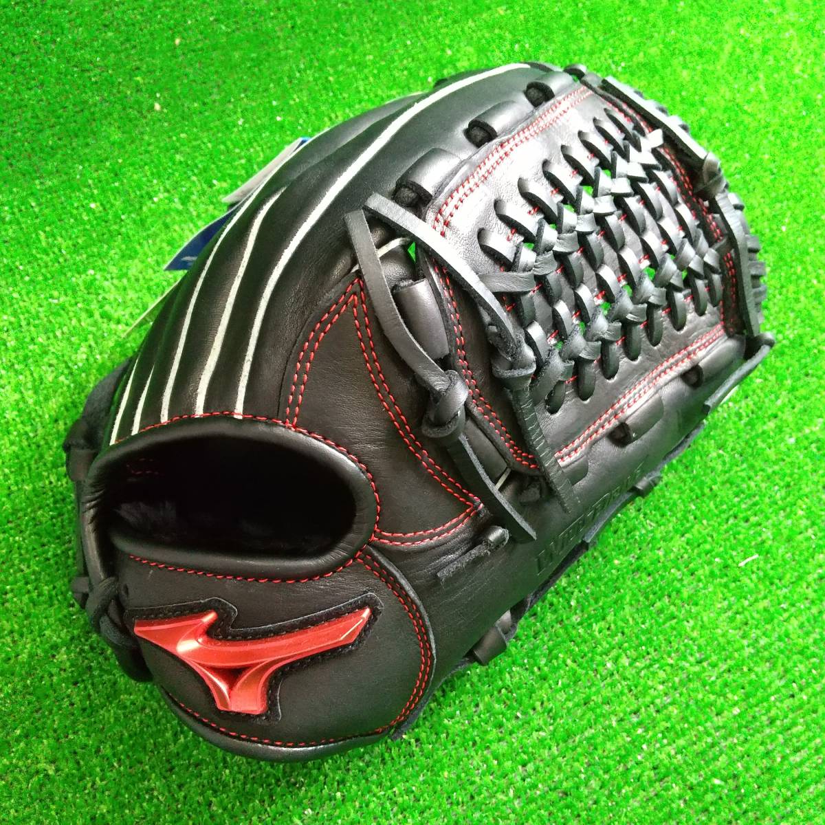 211 ミズノ 少年軟式用グラブ ブラック サイズL オールラウンド用 1AJGY27840 新品