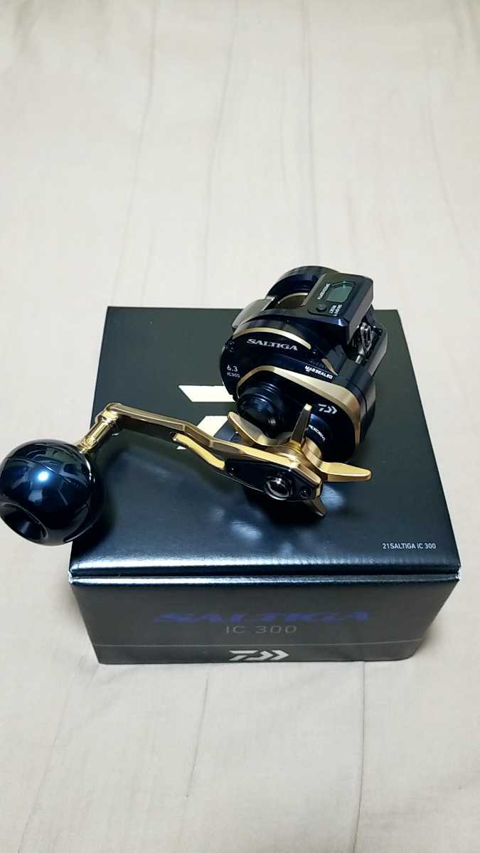 ベイトリール ダイワ 21 ソルティガ IC 300 右ハンドル / 釣具 / daiwa
