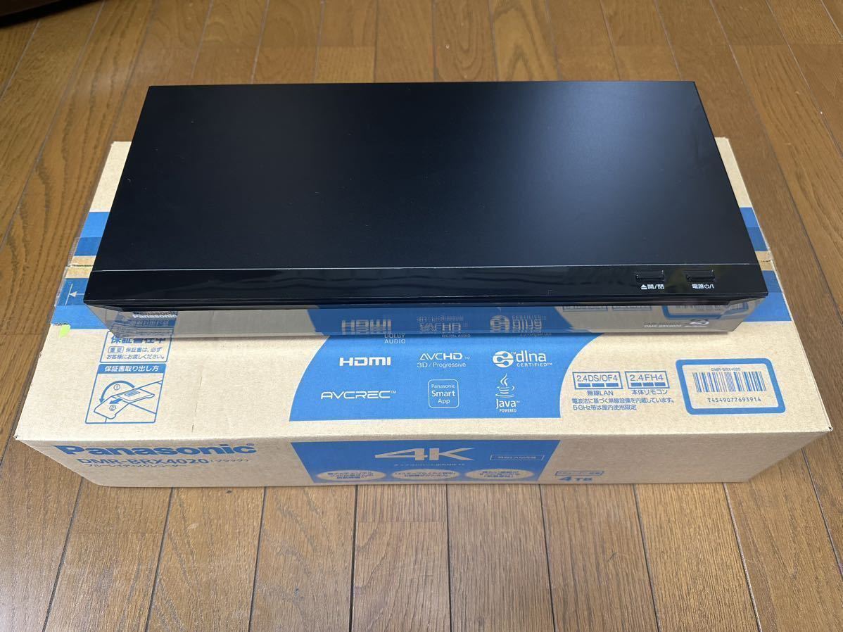 ジャンク品】Panasonic BDレコーダー DMR-BRX4020