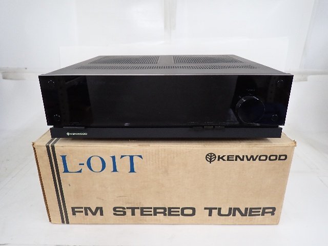 KENWOOD ケンウッド L-01T FMステレオチューナー 元箱付 ∴ 6868F-7 L