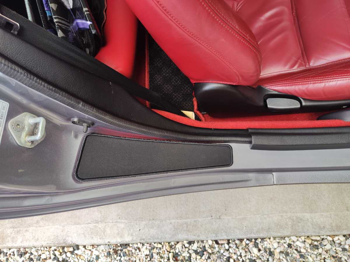 廃盤! マツダ RX-7 FD3S 純正風オプション 黒 ハンドステップ 左右 