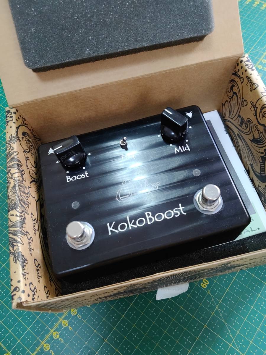 Suhr koko boost v1 Koko Boost Suhr demo into KokoBoost