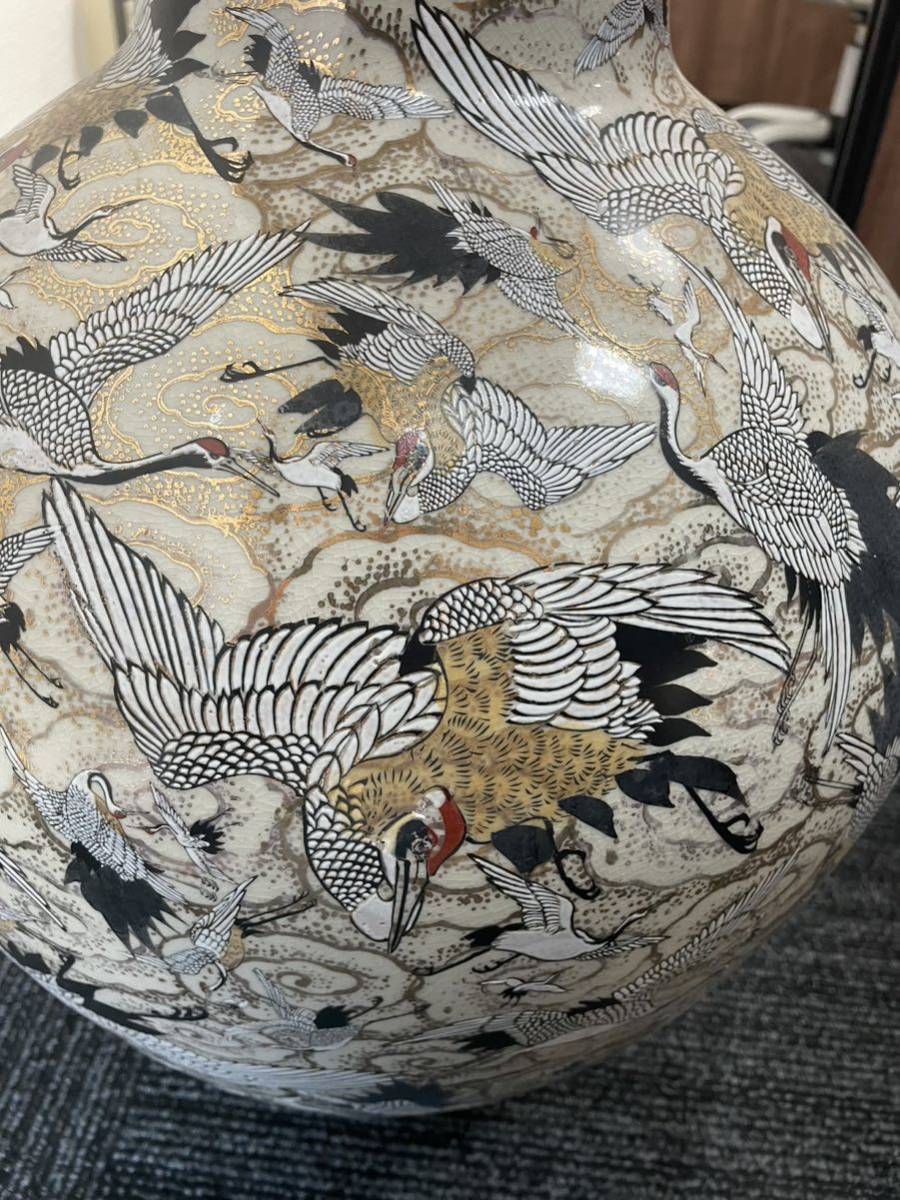 極上薩摩焼　薩摩　壺　古美術品獅子 香炉 飾壺 陶器 骨董 古美術 アート 花瓶 薩摩焼香炉 アンティーク 薩摩焼 動物 極上薩摩焼 薩摩 壺 古美術品