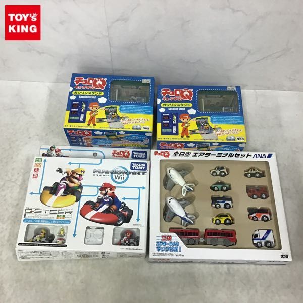 低価，人気SALE 1円〜 訳あり チョロQ キューブタウン ガソリンスタンド Q-STEER マリオカートWii マリオ＆ワリオ レーシングセット 他(おもちゃ、ゲーム)｜売買されたオークション情報、yahooの商品情報をアー その他