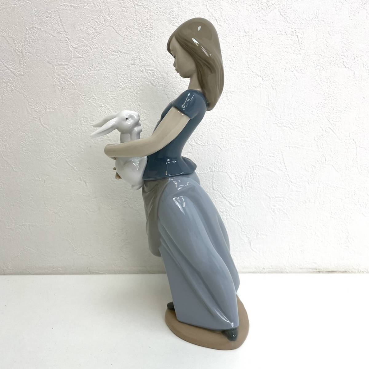 リヤドロ NAO 少女 とうさぎ 2025年最新Yahoo!オークション -lladro