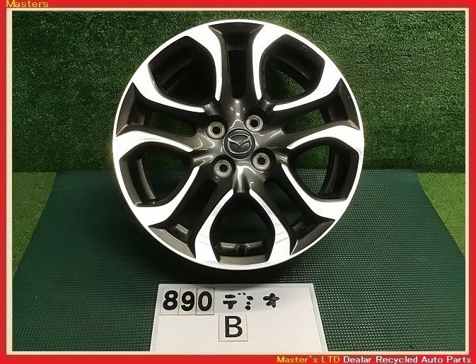 DJ5FS デミオ XDツーリング 前期 純正 アルミホイール 16×5.5J+40 4穴