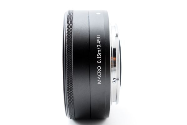 美品 Canon EF-M 22mm 1:2 STM 単焦点レンズ 9223☆極上美品☆ Canon キヤノン EF-M 22mm F2 STM EF-M STM
