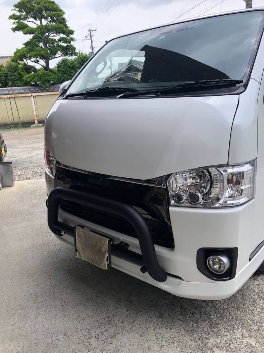 新車外し・暗所保管】ハイエース 200系 純正ボンネット 070パール