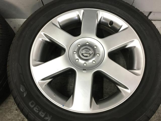 エルグランド E51 純正 6.5J+45 PCD114.3 5穴 225/55R17 ホイール良品
