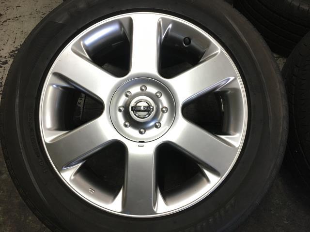 エルグランド E51 純正 6.5J+45 PCD114.3 5穴 225/55R17 ホイール良品