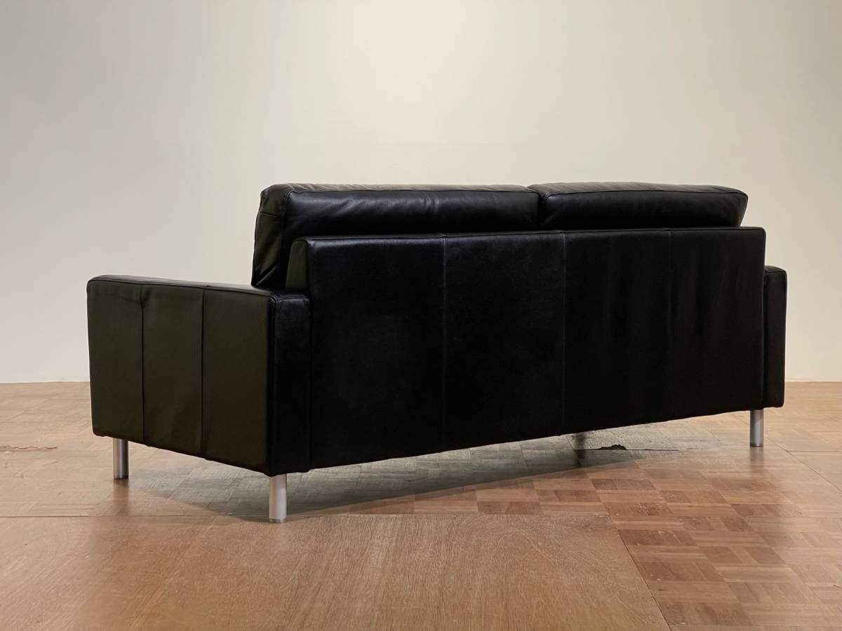 BoConcept ボーコンセプト レザーソファー 本革 ブラック（BoConceptの 