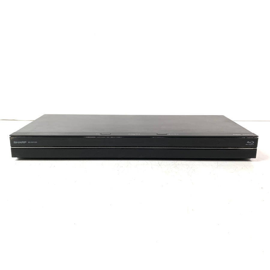 SHARP BD-NW1100 HDD/BDレコーダー 3D対応品 2017年製○現状品
