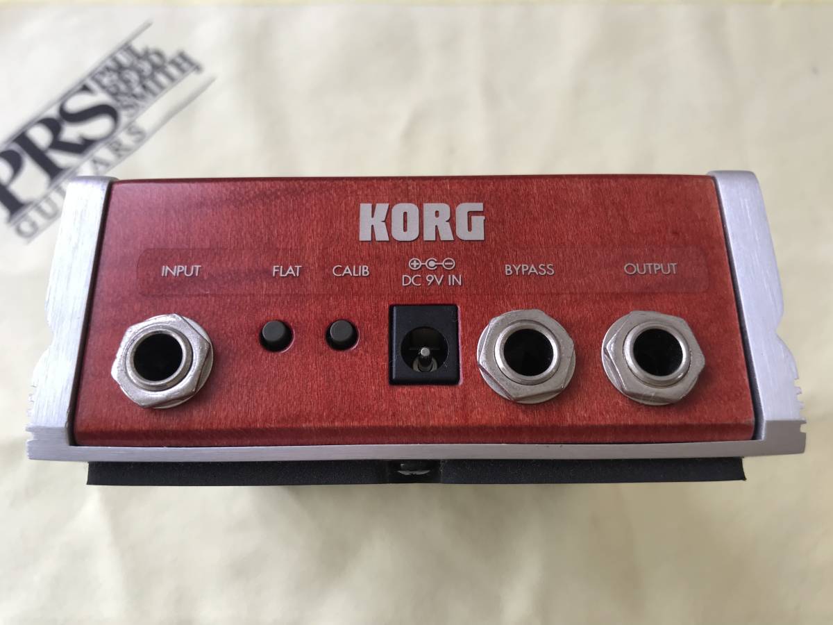 KORG DT-10RW リアルウッドバージョン 【 PRS 限定モデル 】 DIGITAL TUNER