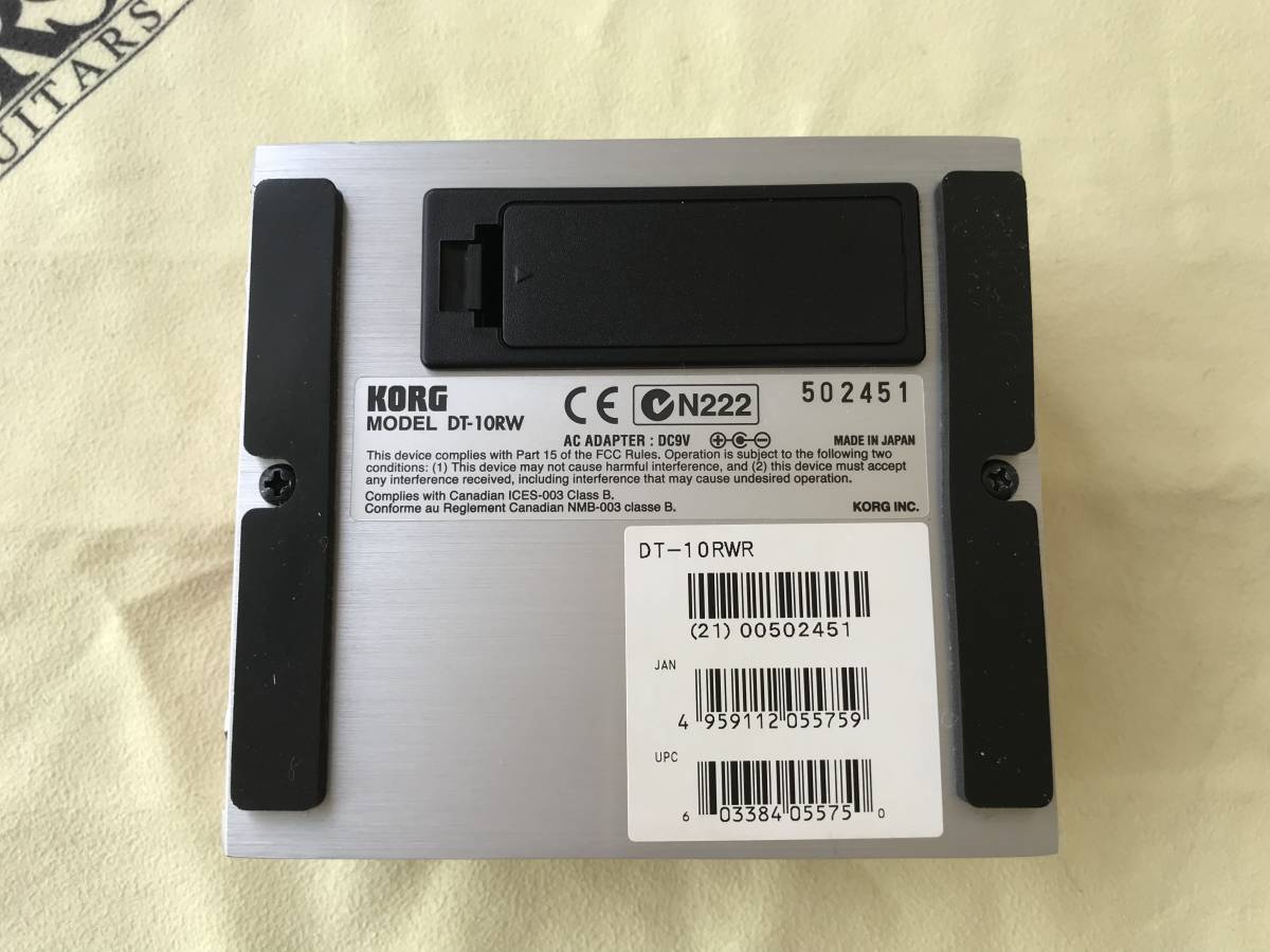 KORG DT-10RW リアルウッドバージョン 【 PRS 限定モデル 】 DIGITAL TUNER