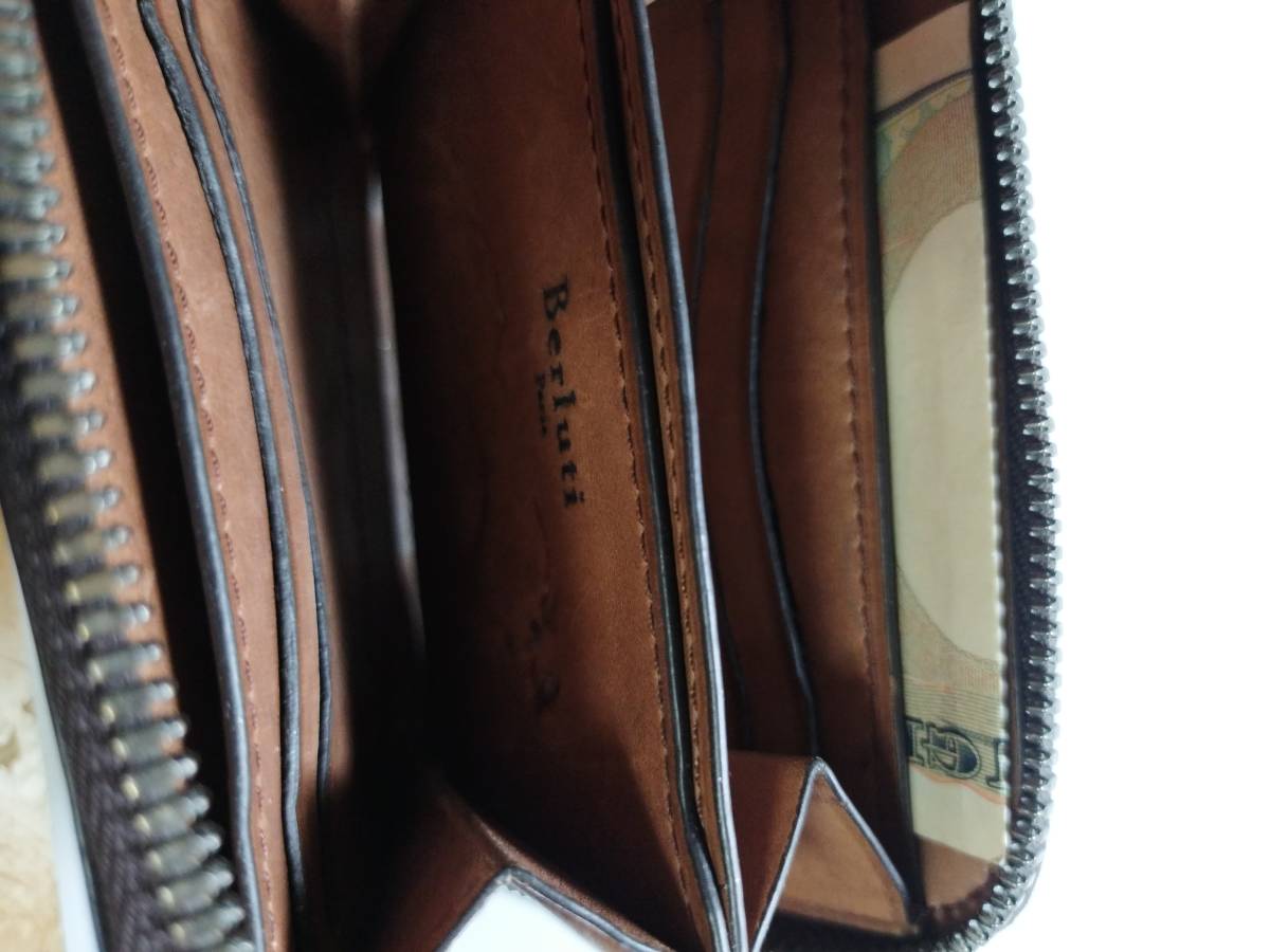 BERLUTI WAPA ベルルッティ ワパ コインケース 赤茶系 ワインレッド 