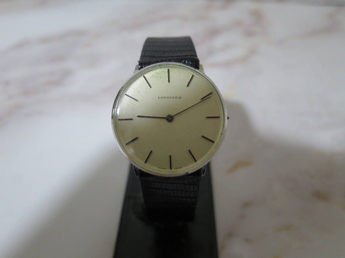 ジャンクLONGINES アンティーク手巻き腕時計 L17 W1093 17石 SWISS 