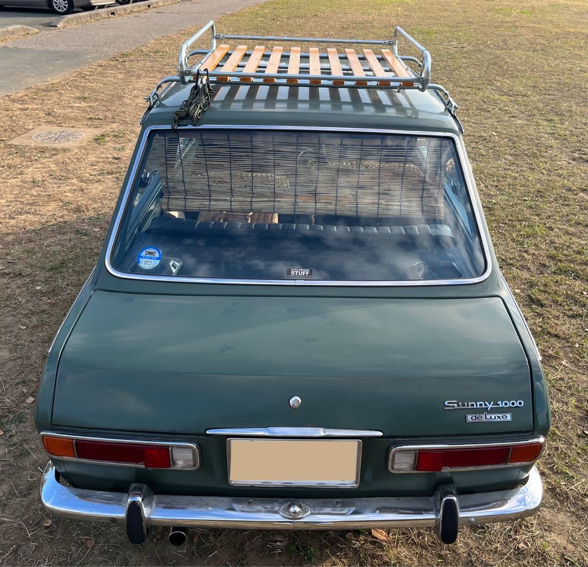 旧車 おしゃれルーフキャリア ※木板有りジムニー ローバーミニ 