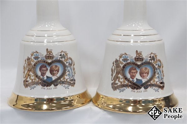 ◇注目! ウイスキー6本セット (BELLS ベルズ ダイアナ妃 チャールズ皇