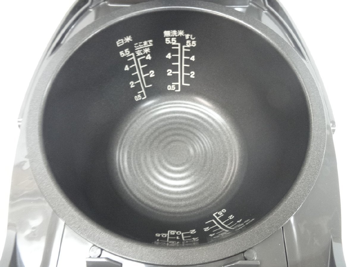 Y-6867】TOSHIBA 東芝 圧力IH保温釜 炊飯器 RC-10LY 調理器具 通電確認
