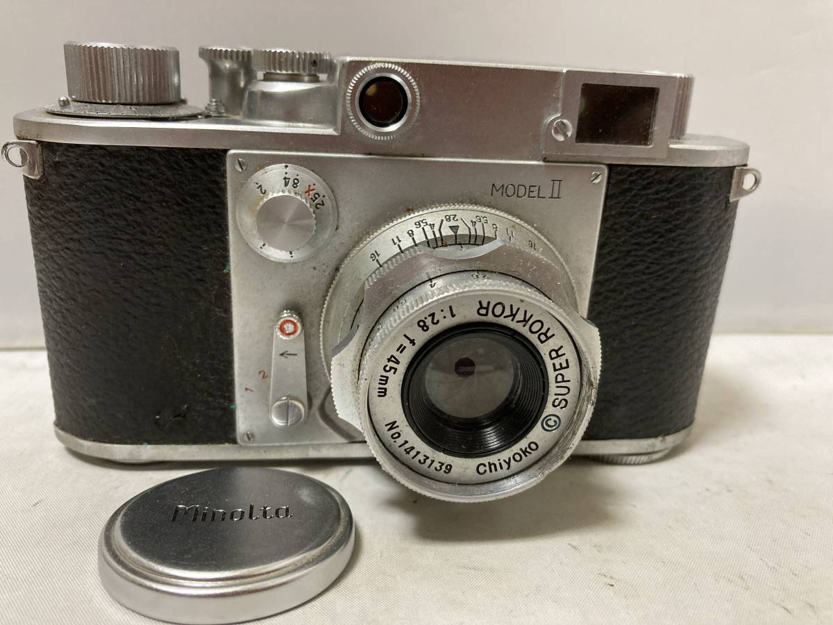 Minolta-35 ミノルタ MODELⅡ SUPER ROKKOR 1:2.8 f=45mm