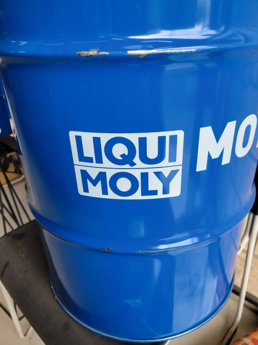 60L 空ドラム缶　リキモリ LIQUIMOLY  3缶 Yahoo!オークション - 60L 空ドラム缶 LIQUI MOLY リキモリ 新油抜き