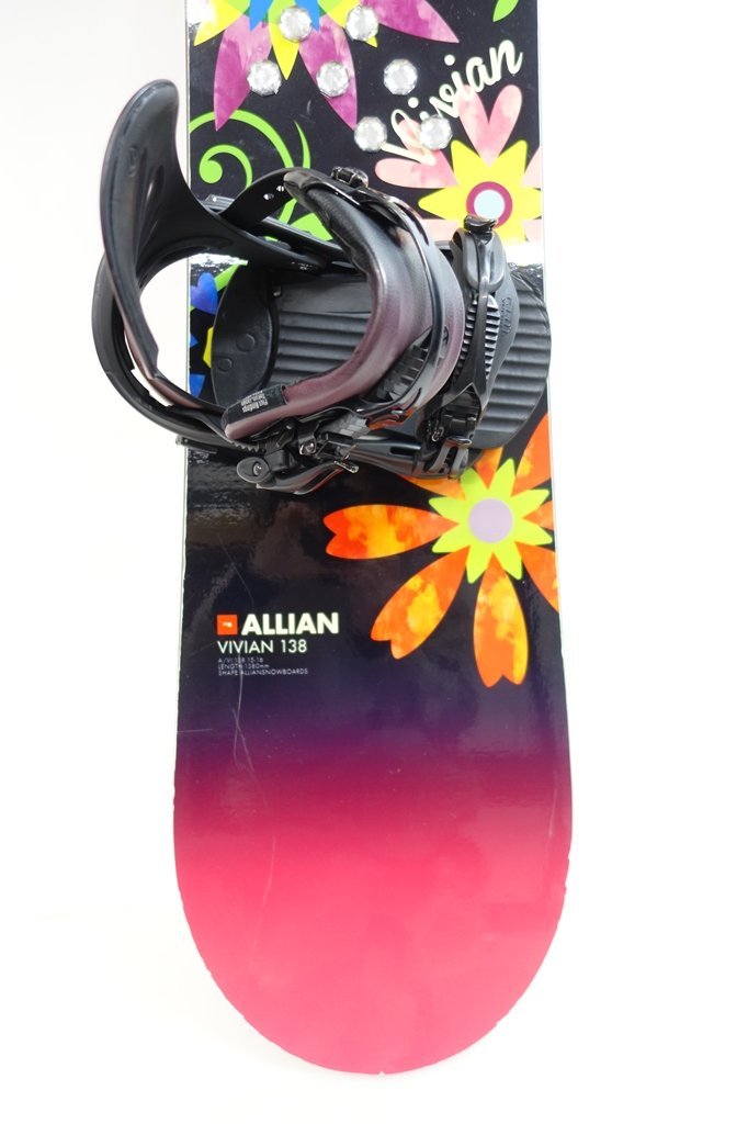 中古 15/16 ALLIAN VIVIAN レディース138cm FLUX ビンディング付き