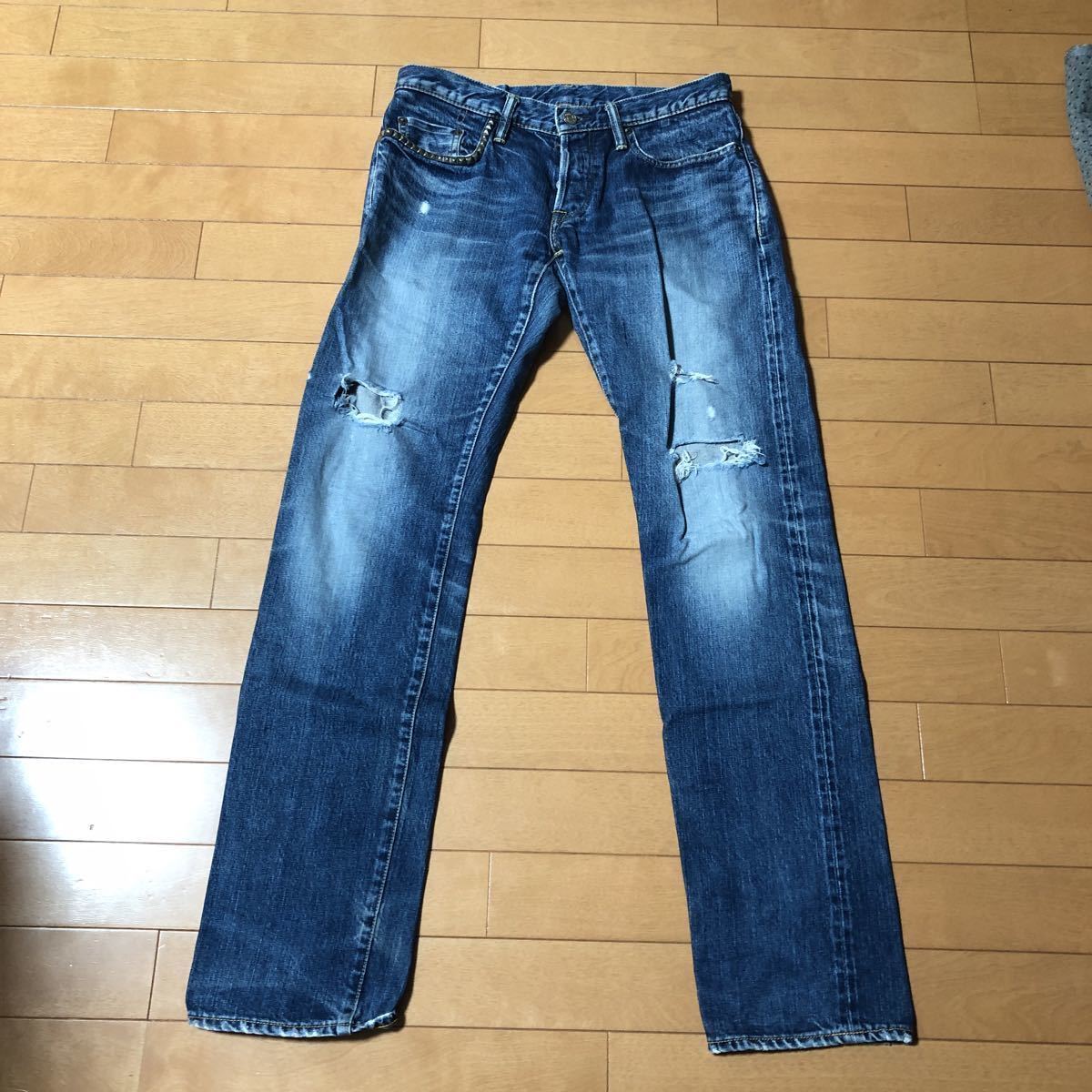 限定SALE，安い ヒステリックグラマー ダメージジーンズ サイズ30 HYSTERIC GLAMOUR(ボトムス)｜売買されたオークション情報、yahooの商品情報をアーカイブ公開 - オークファン 男性用