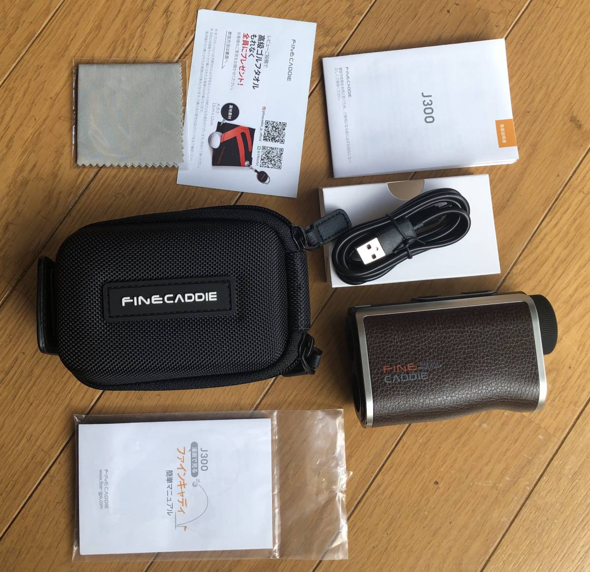新品】FineCaddie(ファインキャディ) J300 ブラウン 送料無料
