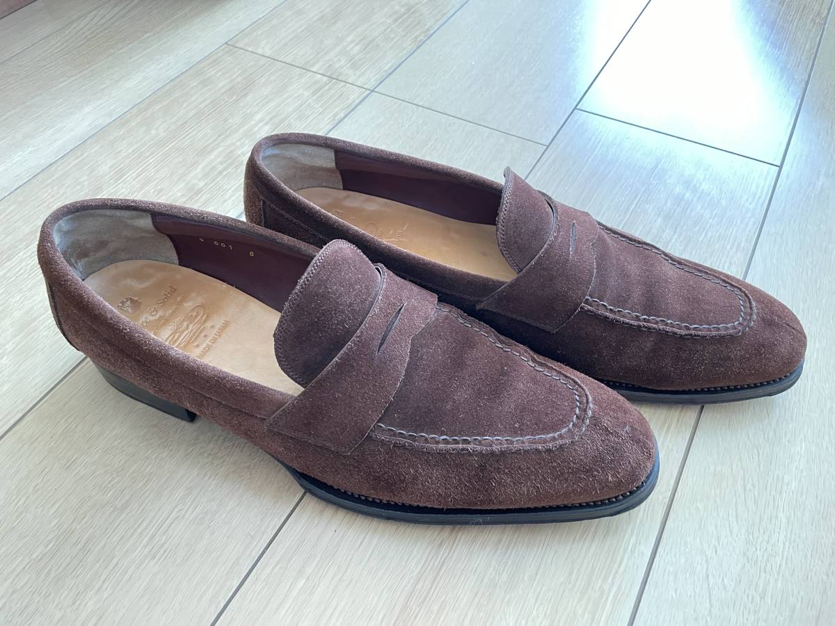 定番，人気 Soffice & Solid size 9 焦茶 コインローファー(27.0cm)｜売買されたオークション情報、yahooの商品情報をアーカイブ公開 - オークファン 27.0cm