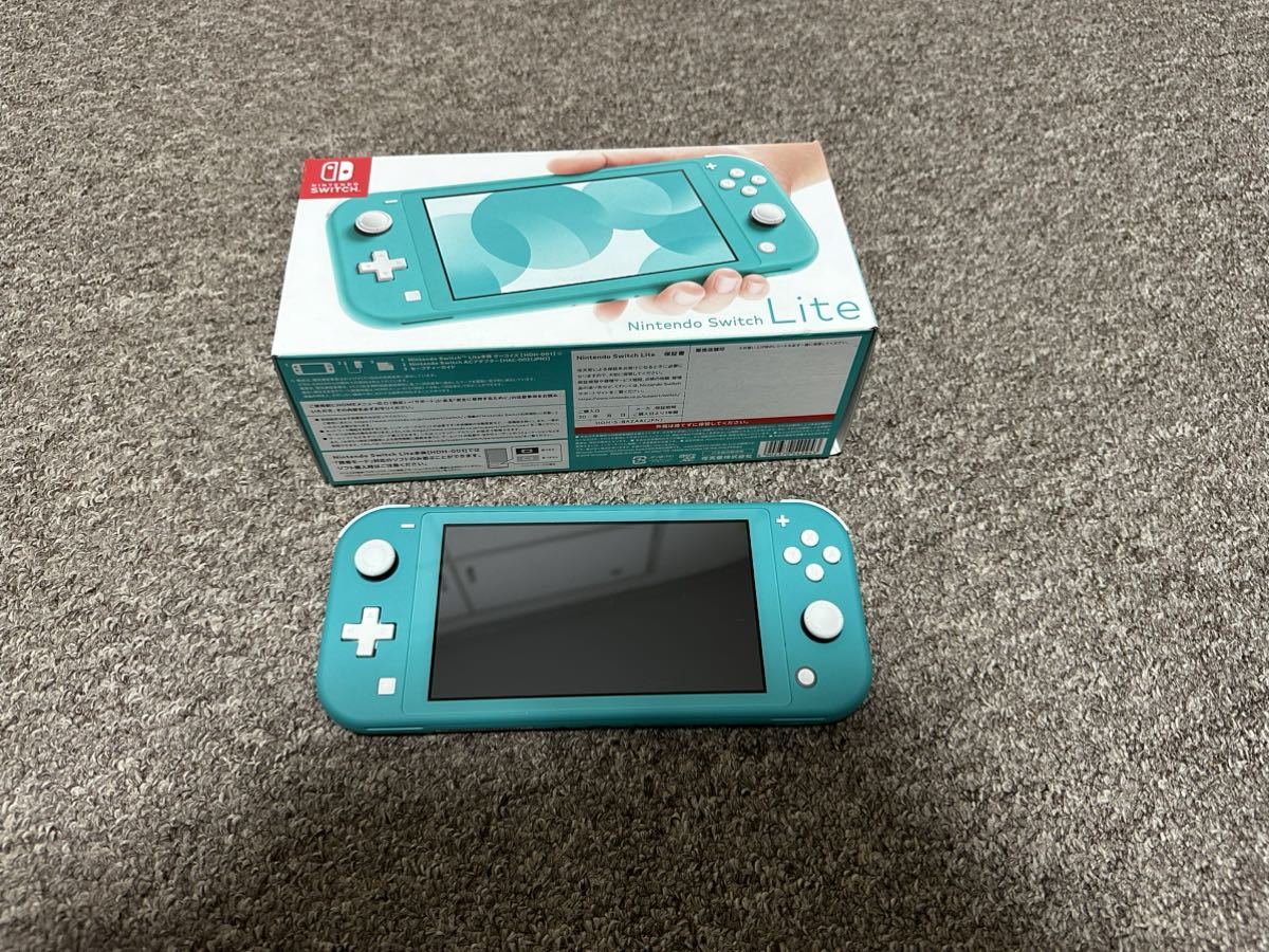 美品】任天堂Switch light ターコイズ 【公式通販】
