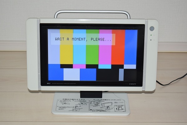 TWINBIRD 防水ワイヤレスモニター VW-J107-RX型 10型 LINK ZABADY