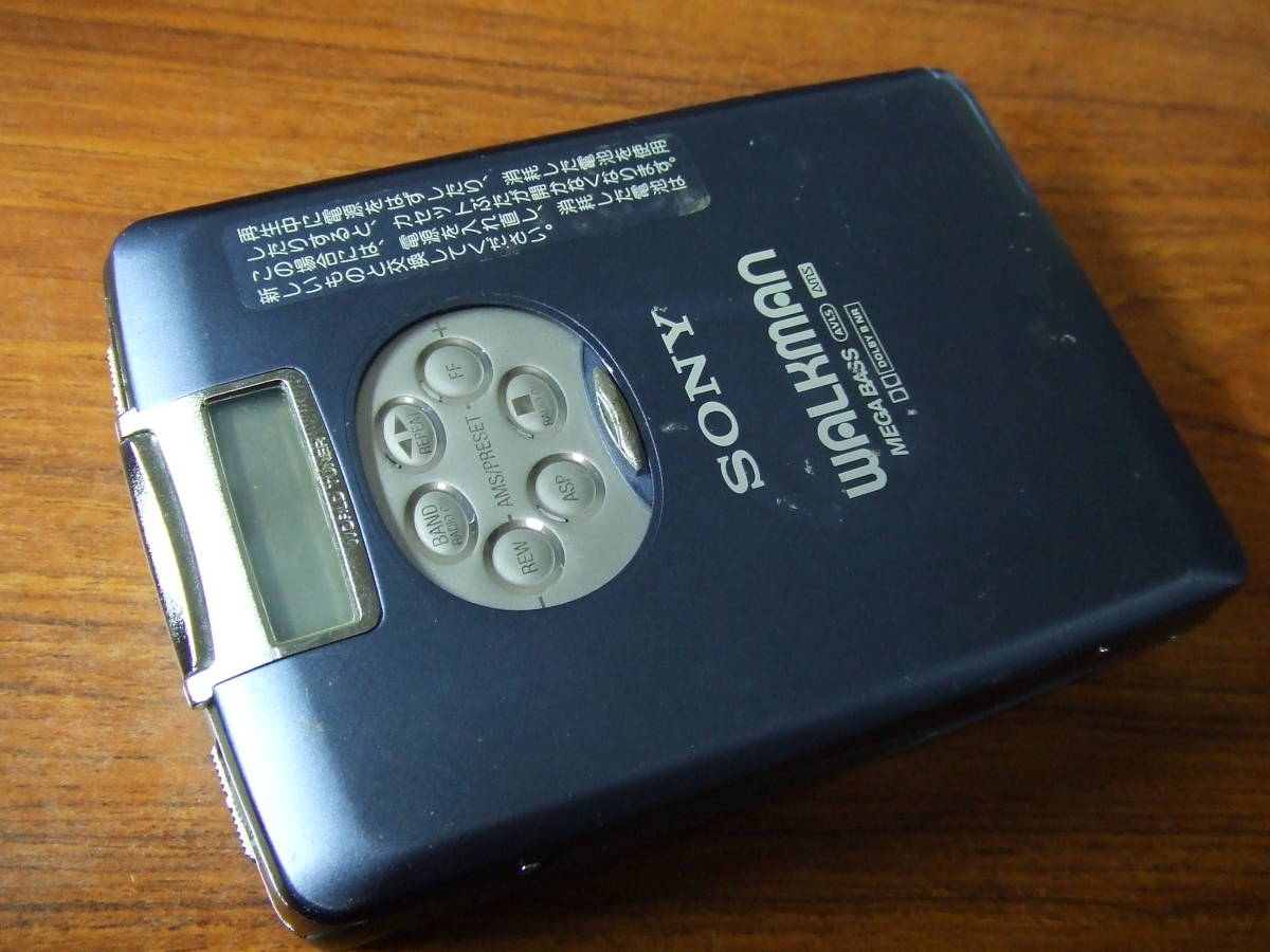 a461 SONY ソニー カセットウォークマン WM-FX5 鏡面 中古 本体