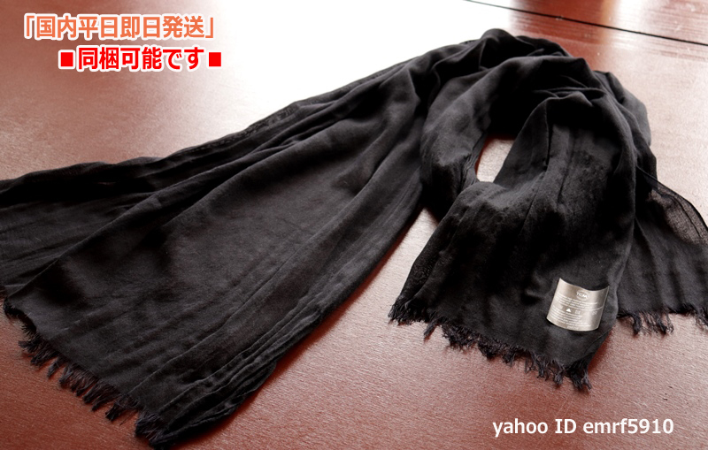 大得価，送料無料 レタパ370 メンズ シルク カシミヤ ストール 国内未販売 イタリア TMC 軽量大判 マフラー カシミヤ黒silk 男女兼用 同梱可能(男性用)｜売買されたオークション情報、yahooの商品情報をアーカイ 男性用