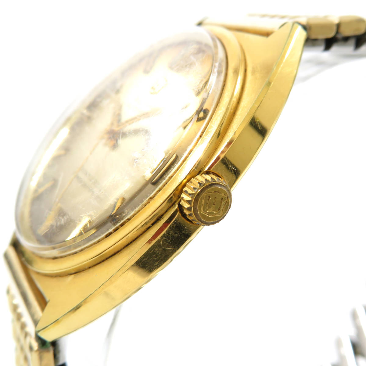 1円□WALTHAM□ウォルサム□Newport□ニューポート□メンズ□腕時計