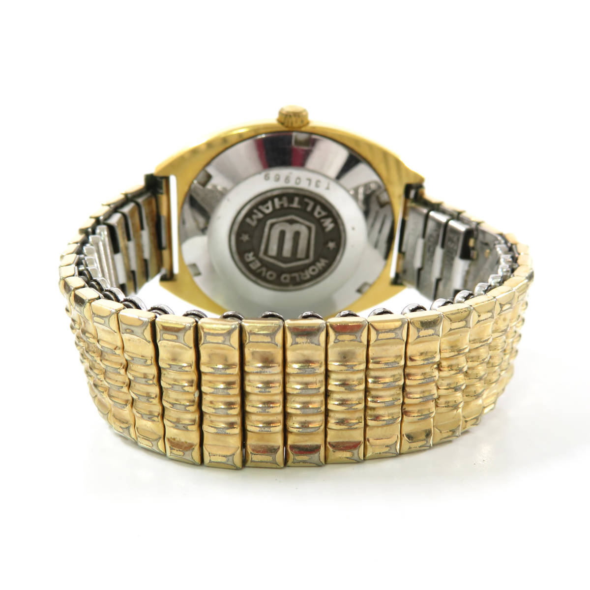 1円□WALTHAM□ウォルサム□Newport□ニューポート□メンズ□腕時計