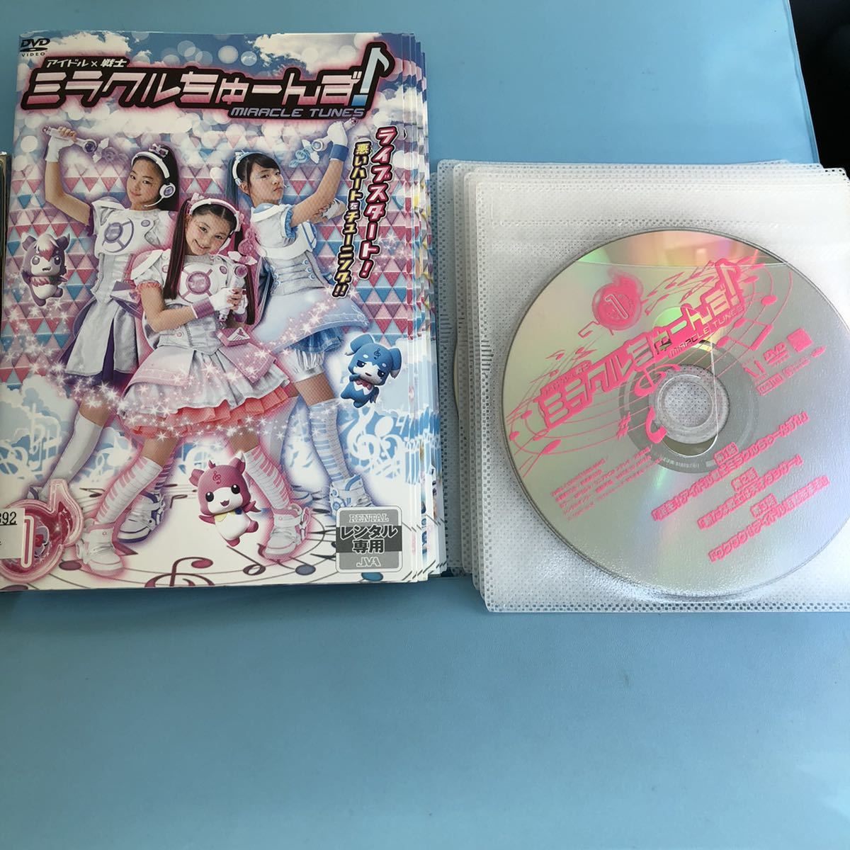 DVD アイドル×戦士 全13巻 全巻セット アイドル戦士ミラクルちゅーんず