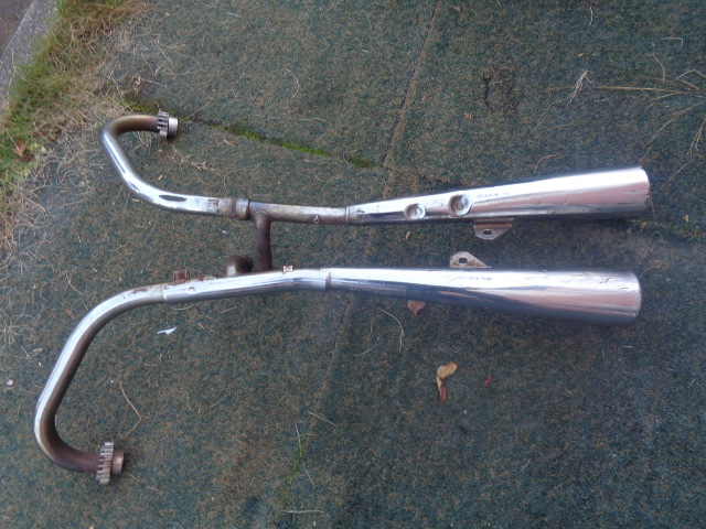 GS450L 純正 マフラー (GS400，GS425，GSX400E) 20517