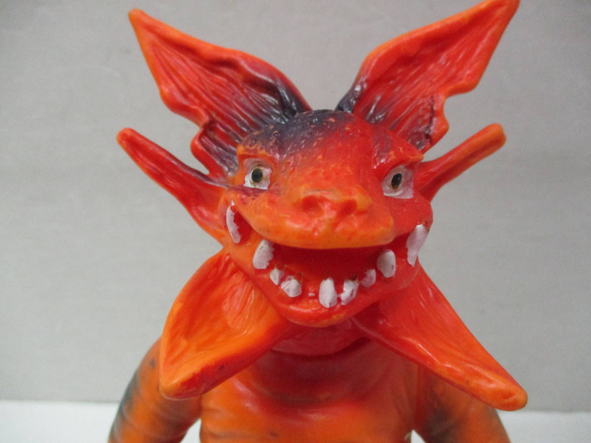 ブルマァク 円谷プロ ソフビ ウラン怪獣 ガボラ 当時物 現状品 穴あき