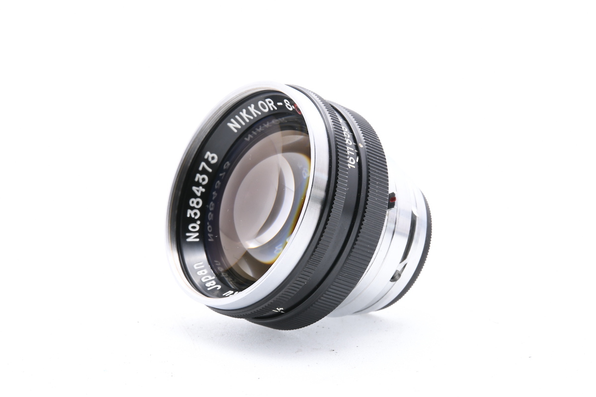 Nikon S2 後期 NIKKOR-S・C 5cm F1.4 ブラック キィートスさんにてOH済