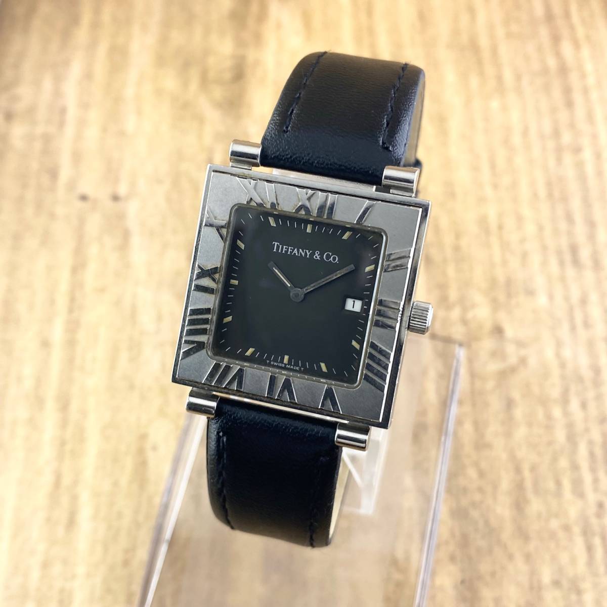 1円〜】Tiffany & Co. ティファニー 腕時計 メンズ ATLAS アトラス