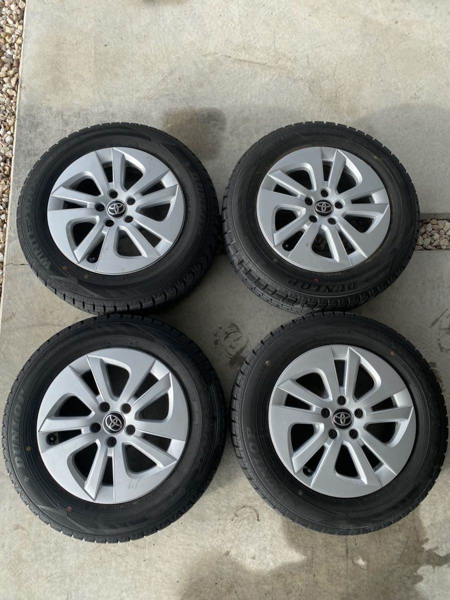 50プリウス 純正 195/65R15 5穴 オフセット 40 PCD 100 6.5J 15インチ 