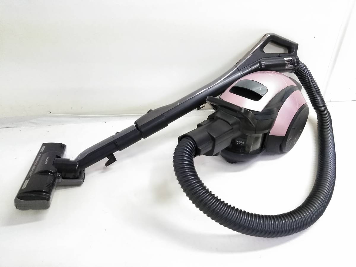 ☆自走パワーヘッド搭載 SHARP シャープ 2段階遠心分離サイクロン 掃除 
