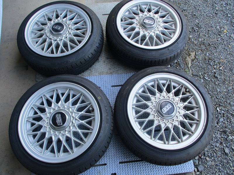 カスタム軽自動車用 ドイツ製 BBS 6.5J PCD100 ET30 4穴 タイヤ TOYO