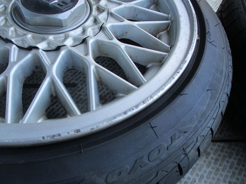 最終型 薄型PS2 SCPH -90000 カスタム軽自動車用 ドイツ製 BBS 6.5J PCD100 ET30 4穴 タイヤ TOYO
