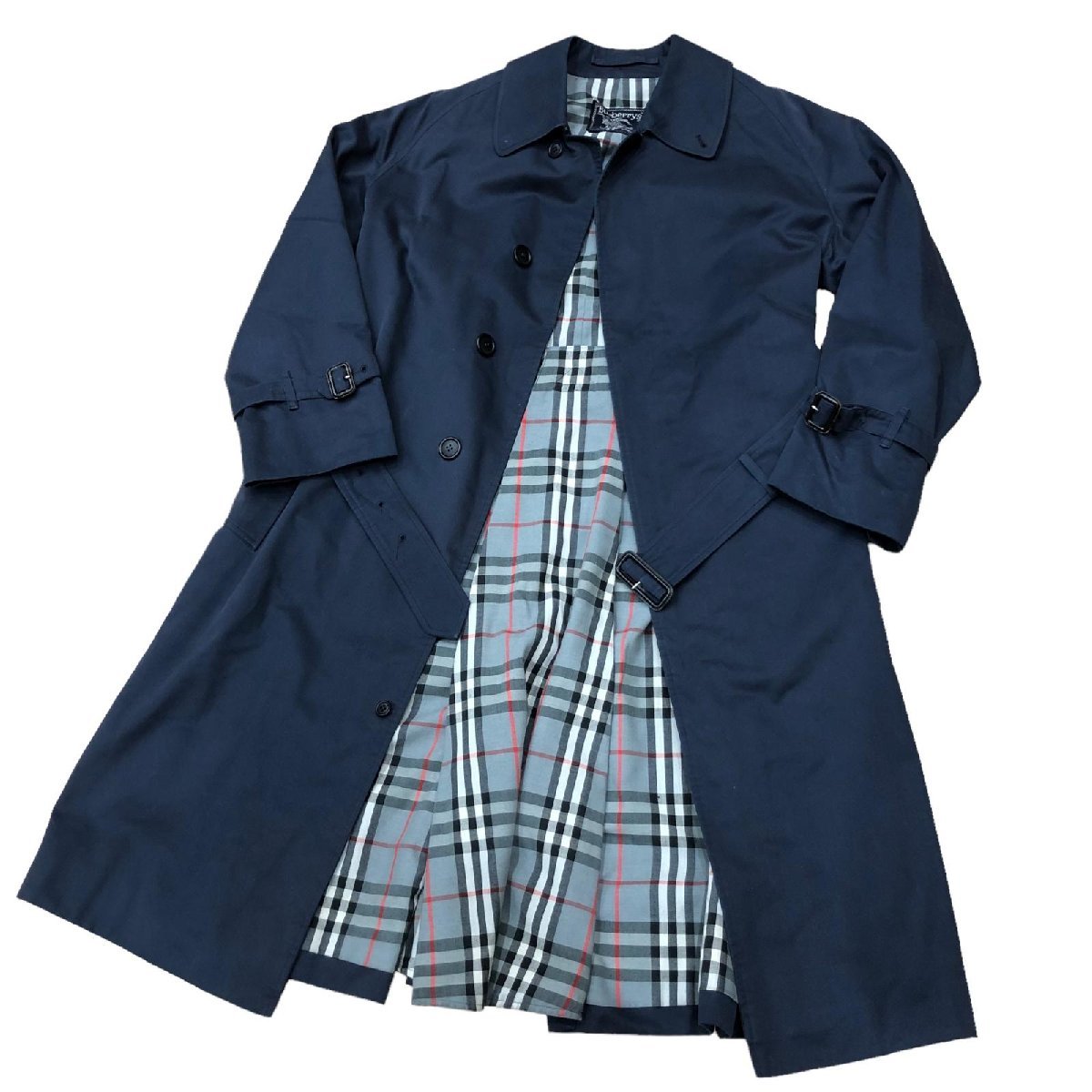 ネイビー バーバリーズ バーバリー トレンチコート BURBERRY