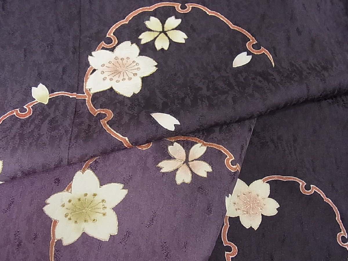 花美人着物■訪問着　総刺繍　吹寄せ花文　暈し染　金糸　鬼しぼ縮緬　逸品　未使用　h015 逸品 暈し染め 花美人着物□訪問着 吹き寄せ宝尽くし花文 平和屋着物▽訪問着 1g1106
