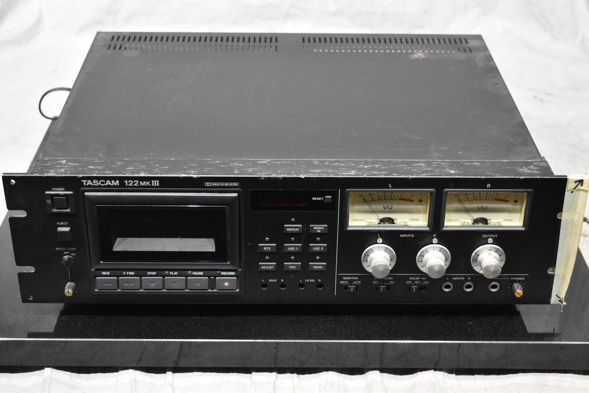 TASCAM タスカム 122 MKIII カセットデッキ【ジャンク品】 TASCAM