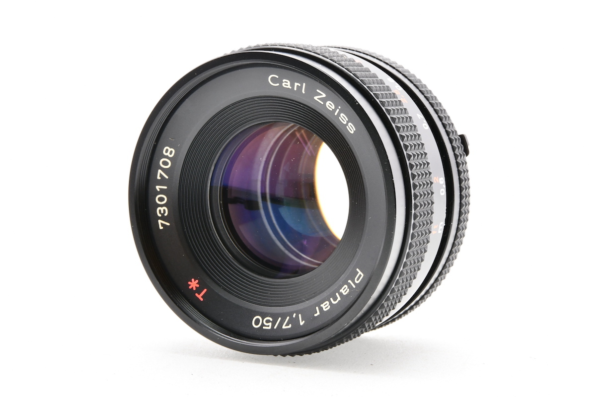 CONTAX Carl Zeiss Planar 50mm F1.7 T* MMJ コンタックス Y/Cマウント