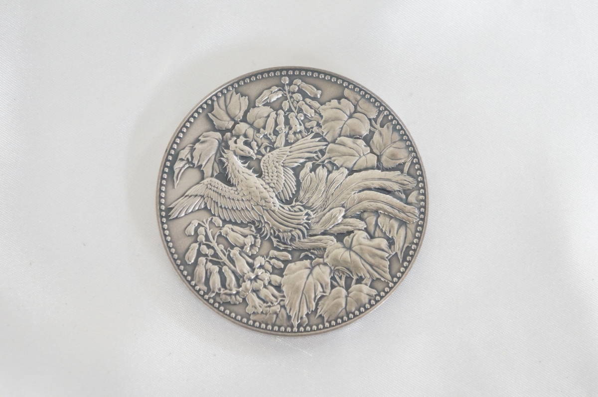 造幣局製 500円白銅貨幣発行記念 1982 SILVER 1000 純銀 重量:約127.2g